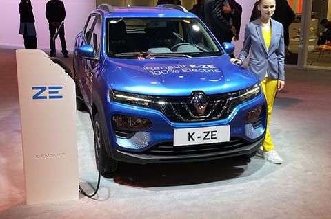 Renault zeigte die K-ZE auf der Delhi Auto Expo 2020