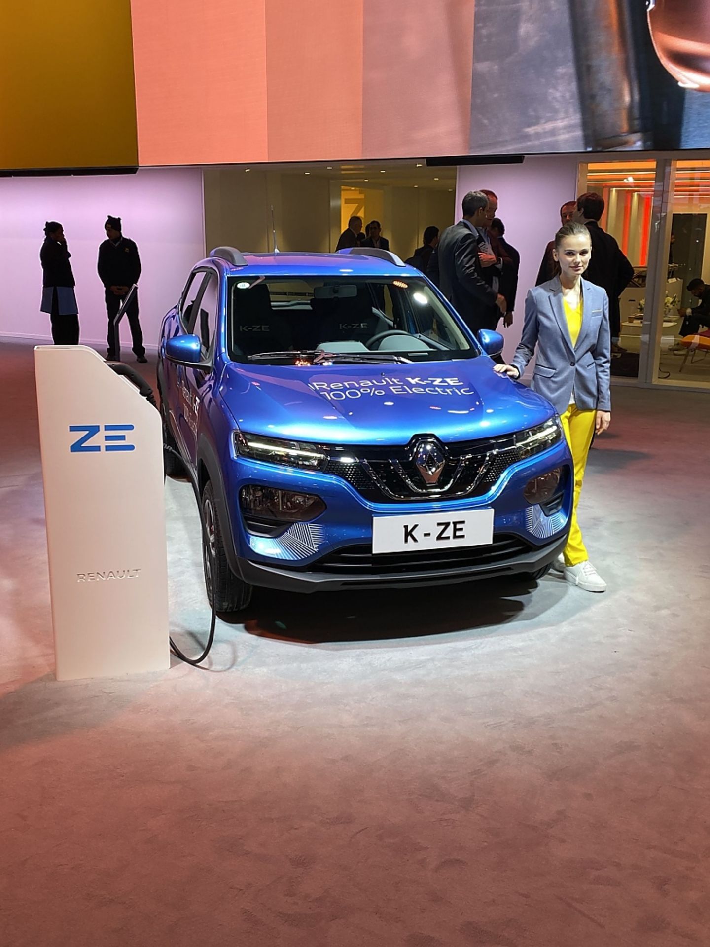 Renault zeigte die K-ZE auf der Delhi Auto Expo 2020