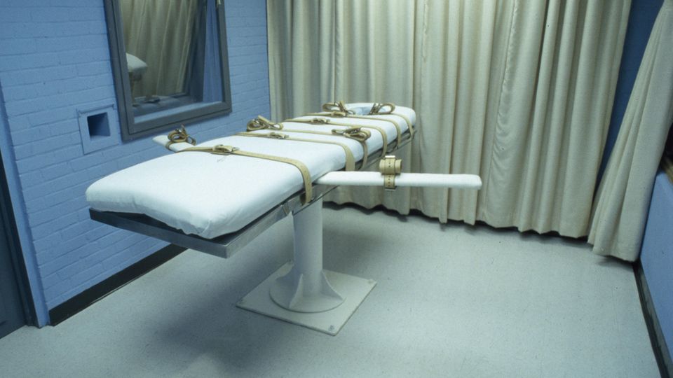 Ein Hinrichtungsraum in Gefängnis von Huntsville, Texas. In den USA fanden in diesem Jahr bereits drei Hinrichtungen statt. 