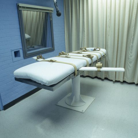 Ein Hinrichtungsraum in Gefängnis von Huntsville, Texas. In den USA fanden in diesem Jahr bereits drei Hinrichtungen statt. 