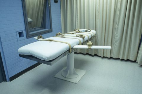 Ein Hinrichtungsraum in Gefängnis von Huntsville, Texas. In den USA fanden in diesem Jahr bereits drei Hinrichtungen statt. 