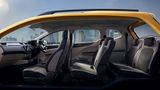 Trotz einer Länge von 3,99 Metern passen drei Sitzreihen in den Renault Triber