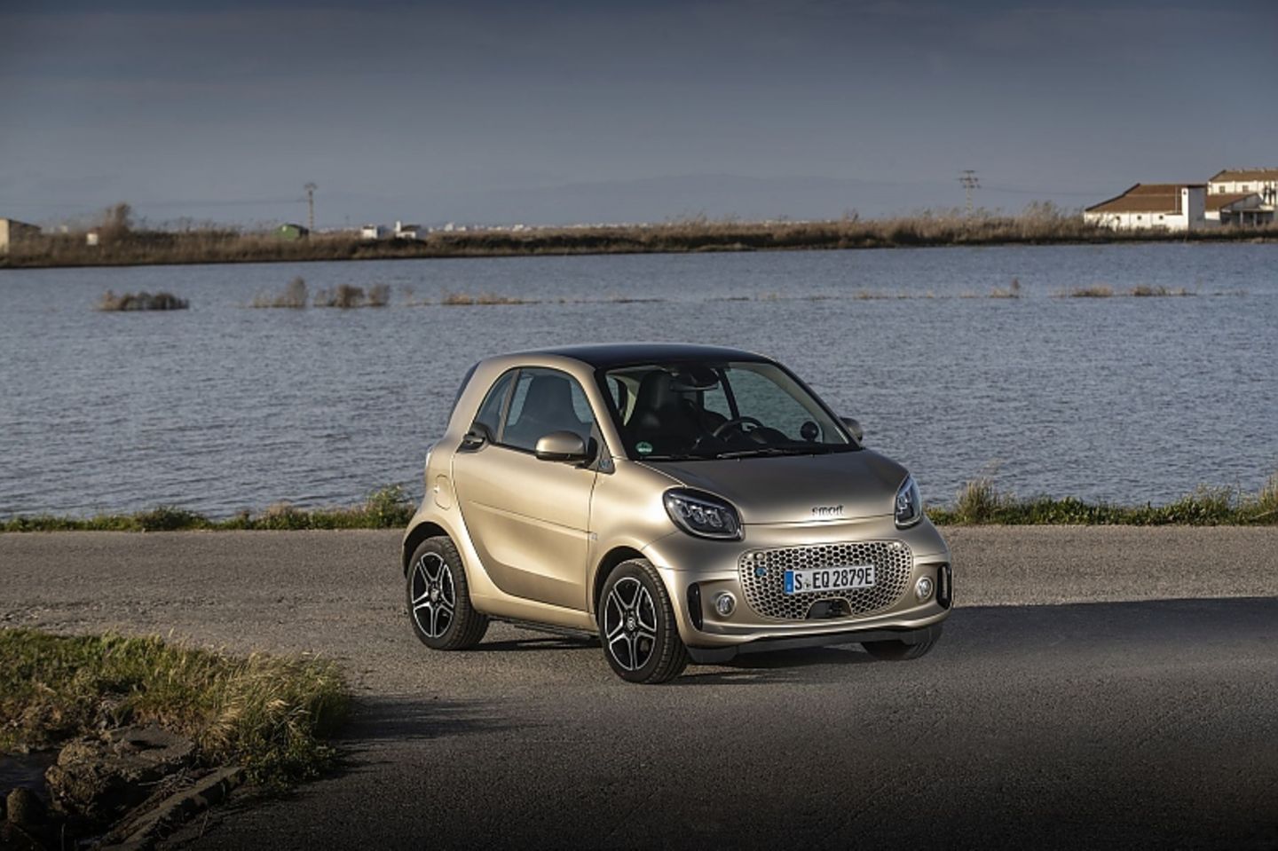 Der Antriebsstrang des Smart EQ Fortwo ist im Großen und Ganzen unverändert