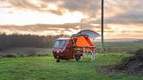 Der Elektro Frosch bietet das kleine Camperglück.