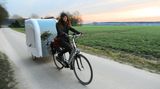 Rad-Camping  Der Fahrrad-Wohnwagen aus Dänemark zum Selberziehen  Wohnwagen sind in Deutschland sehr beliebt - Fahrräder auch. Für den Dänen Mads Johansen Grund genug, die beiden Trends zu kombinieren. Das Ergebnis kann sich sehen lassen. 