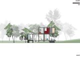 Die Seitenansicht von Amagansett Modular II