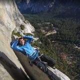 Kartendienst: Zur Spitze des Kapitänbs Im Yosemite-Nationalpark in den USA thront der große El Capitan. Die steile Felswand gilt als schwierige Herausforderung für Kletterer. Warum, kann man bei der digitalen Besteigung gut nachvollziehen.