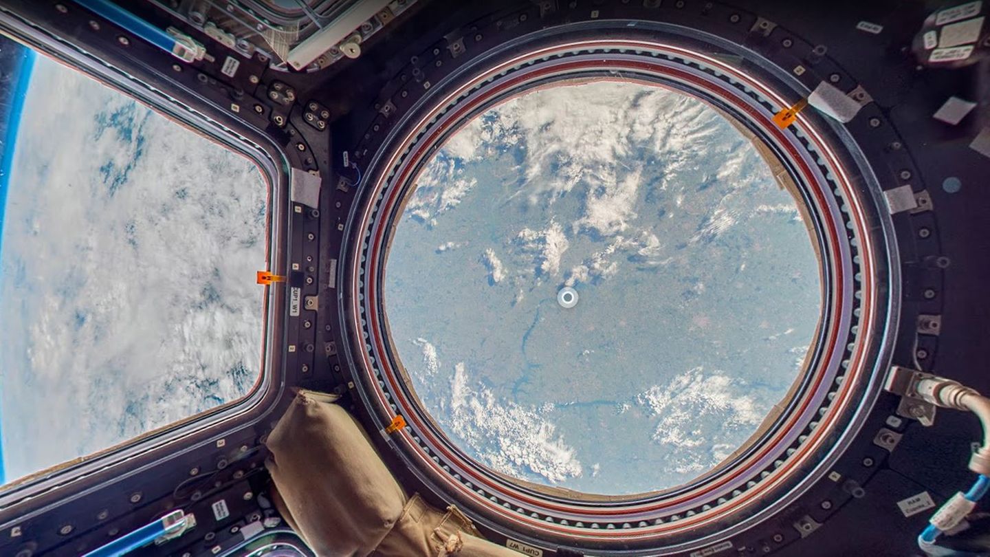 Kartendienst: Die Welt von oben Mit Google Maps kann man sogar die Erde verlassen: Den Blick aus der Internationalen Raumstation ISS haben so nur wenige Menschen gesehen,