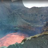 Kartendienst: Der Lava so nah Auf dem Rande eines Vulkans zu stehen, ist für viele Menschen ein Traum. Bei Google kommt man der Lava des südpazifischen Vulkans Ambrym extrem nah.