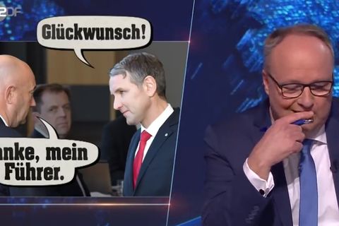 Die "heute show" spottete über Kurzzeit-Ministerpräsident Kemmerich