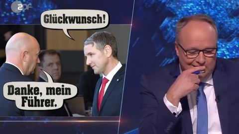 Die "heute show" spottete über Kurzzeit-Ministerpräsident Kemmerich