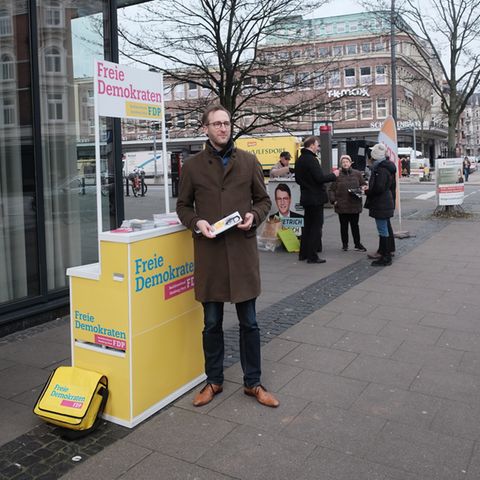 Der stellvertretende FDP-Landesvorsitzende Ron Schumacher