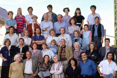 Die Darsteller der Lindenstraße von 1985