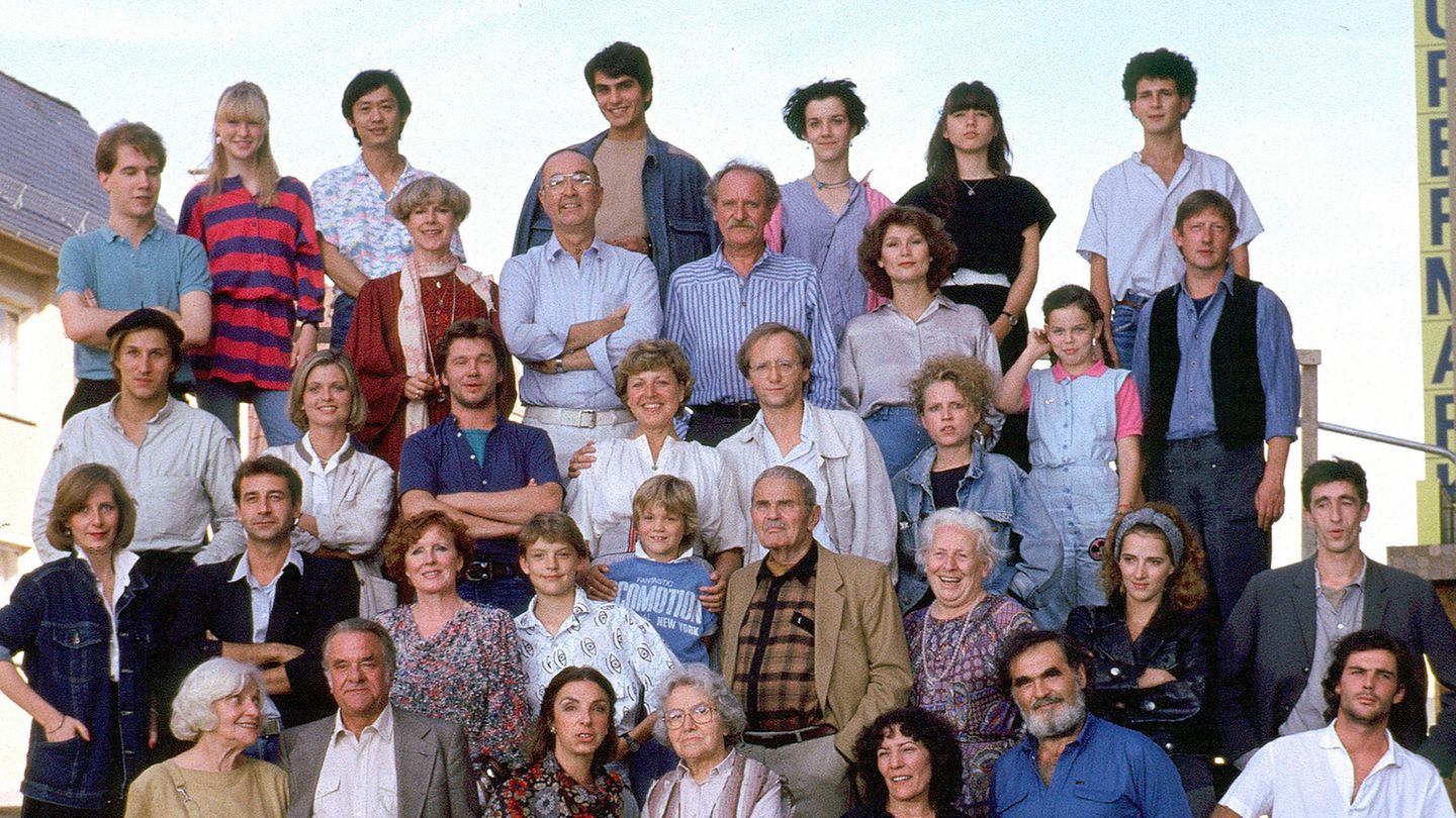 Die Darsteller der Lindenstraße von 1985