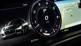 Digitales Kombiinstrument im Jaguar F-Type