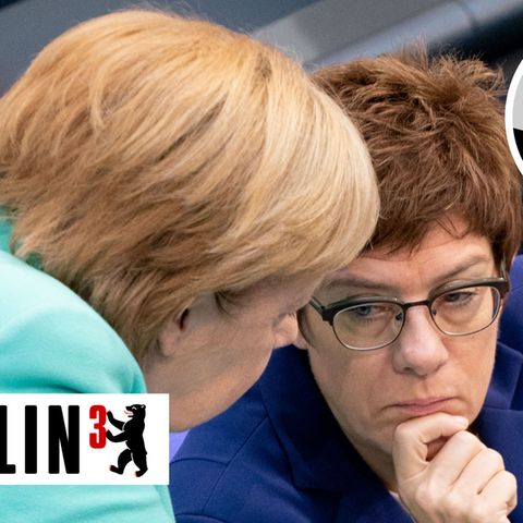 Merkel und Kramp-Karrenbauer