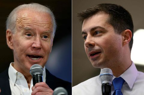 Joe Biden attackiert Pete Buttigieg in einem Wahlkampfvideo 