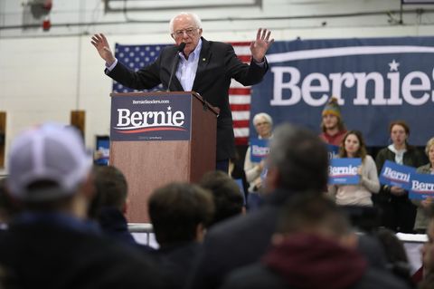 Bernie Sanders, Bewerber um die US-Präsidentschaft für die Demokraten