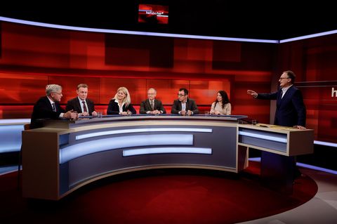 Die Runde bei "Hart aber fair!"