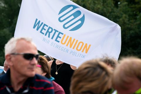 Werteunion Fahne