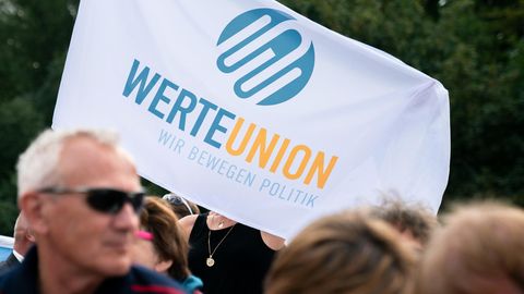 Werteunion Fahne