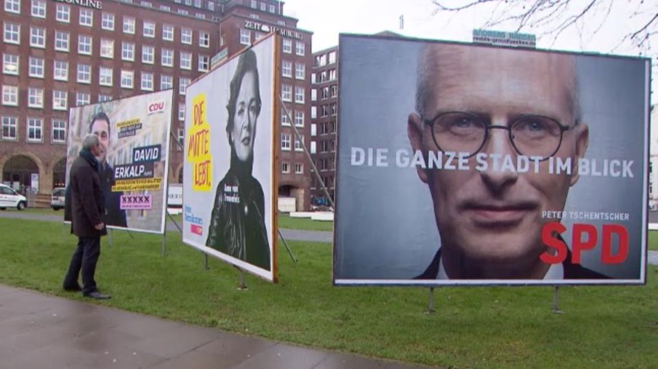 Bürgerschaftswahl in Hamburg: Duell der Bürgermeister: ein Streitgespräch wie Koalitionsverhandlungen Bürgerschaftswahl in Hamburg: Duell der Bürgermeister: ein Streitgespräch wie Koalitionsverhandlungen