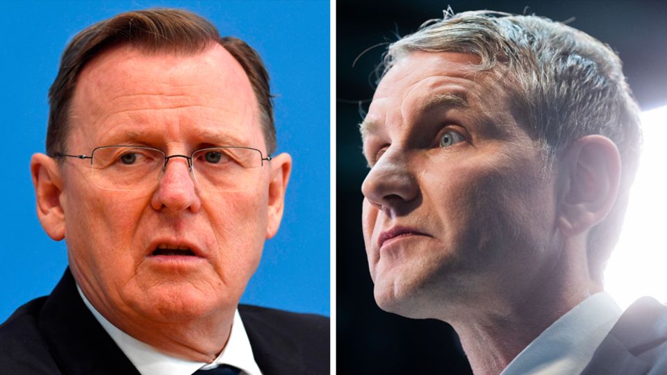 Bodo Ramelow (Die Linke) und Björn Höcke (AfD) sind eben nicht zwei Enden eines Spektrums