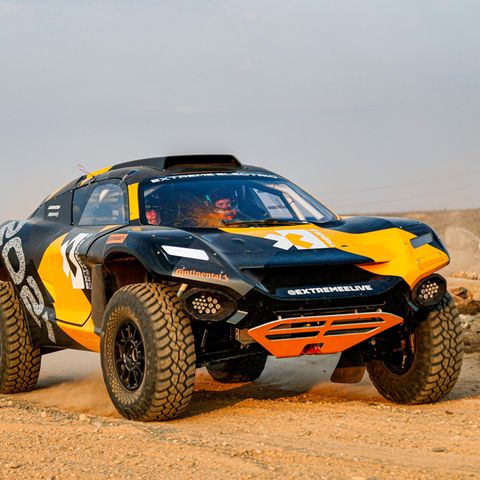 Die Extreme-E-SUVs fahren vollelektrisch durch die abgelegensten Orte der Welt