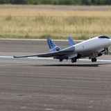 Der echte Demonstrator hebt ab.