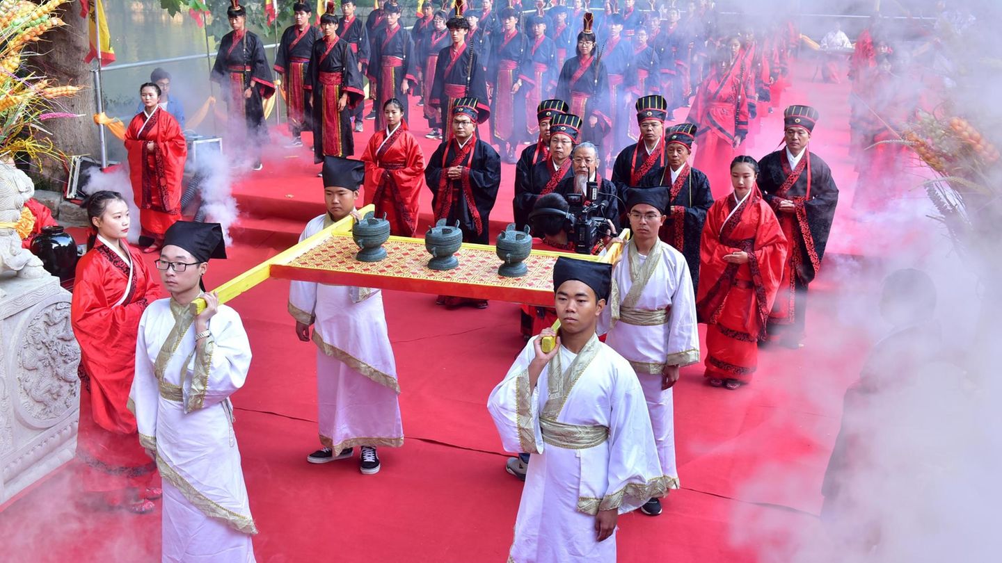 Fest zu Ehren Konfuzius