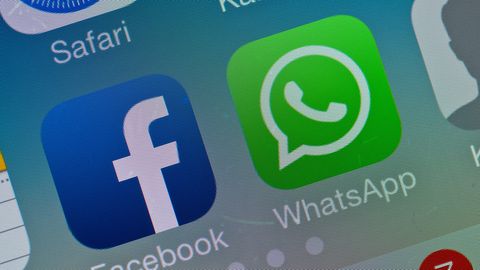 Die Apps von Facebook und Whatsapp