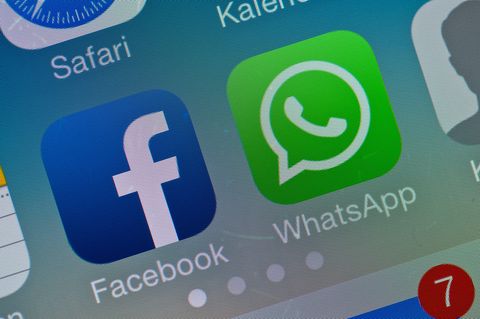 Die Apps von Facebook und Whatsapp