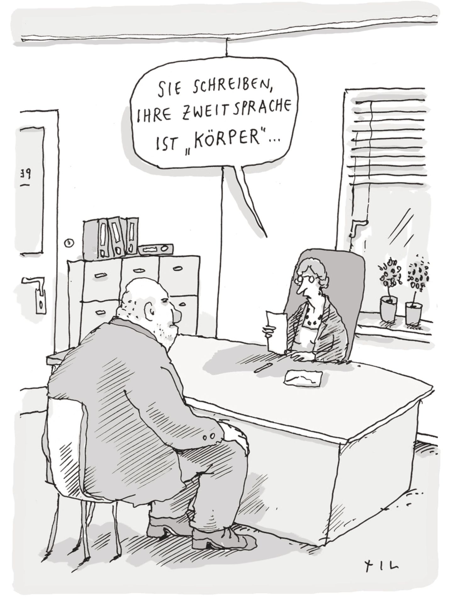 Til Mette: Cartoon der Woche