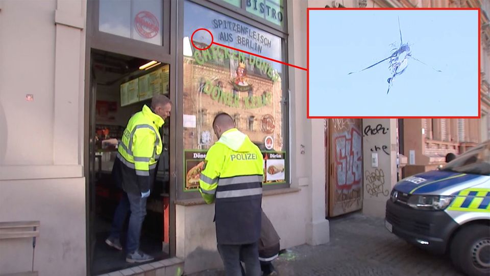 Nach Anschlag in Halle - erneut Schuss auf Döner-Imbiss? Nach Anschlag in Halle - erneut Schuss auf Döner-Imbiss?