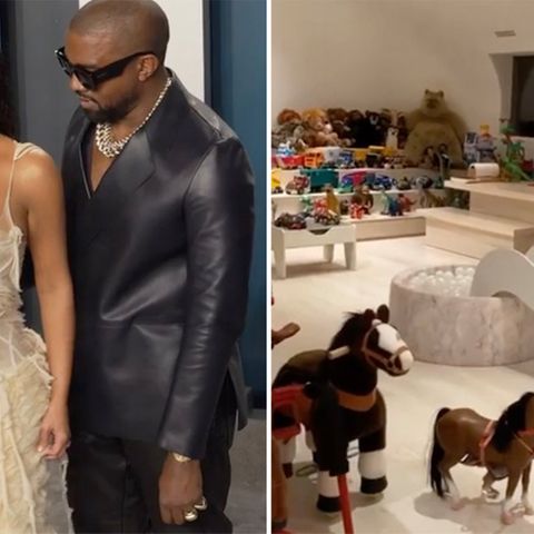 Spielzeugparadies: Supermarkt und eine eigene Bühne: Hier spielen die Kinder der Kardashians
