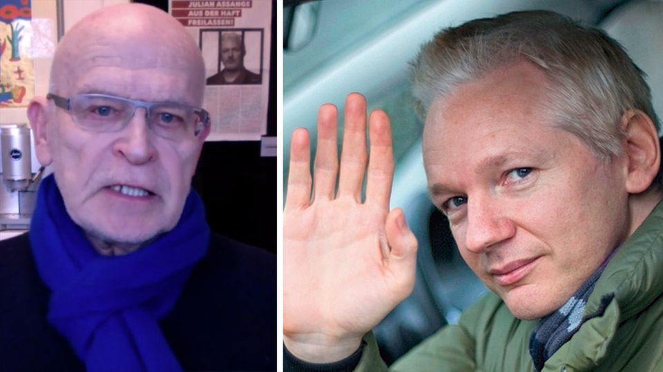 Günter Wallraff kämpft für Julian Assange Freiheit – und für die Pressefreiheit Günter Wallraff kämpft für Julian Assange Freiheit – und für die Pressefreiheit