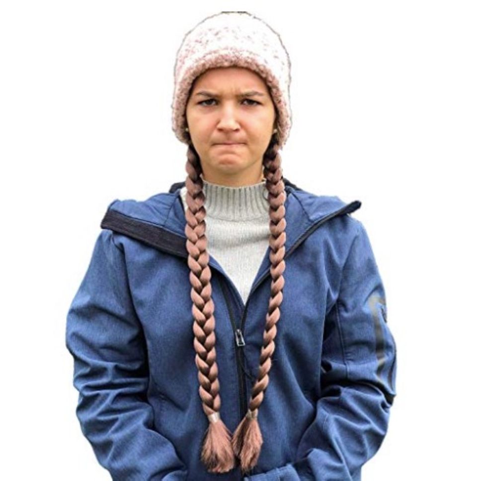 Verkleidung als Greta Thunberg Verkleidung als Greta Thunberg