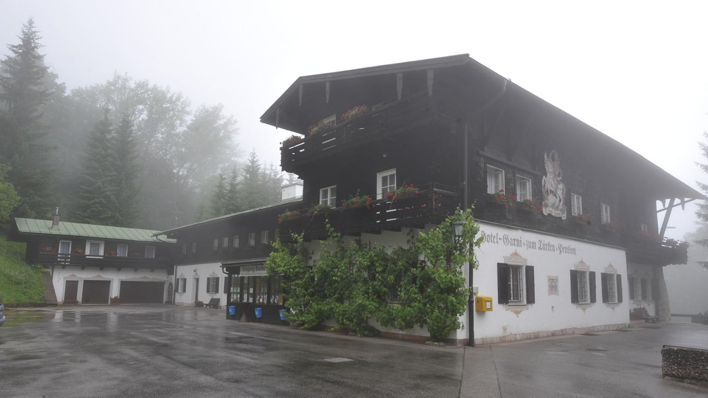 Das Hotel "Zum Türken" auf dem Obersalzberg