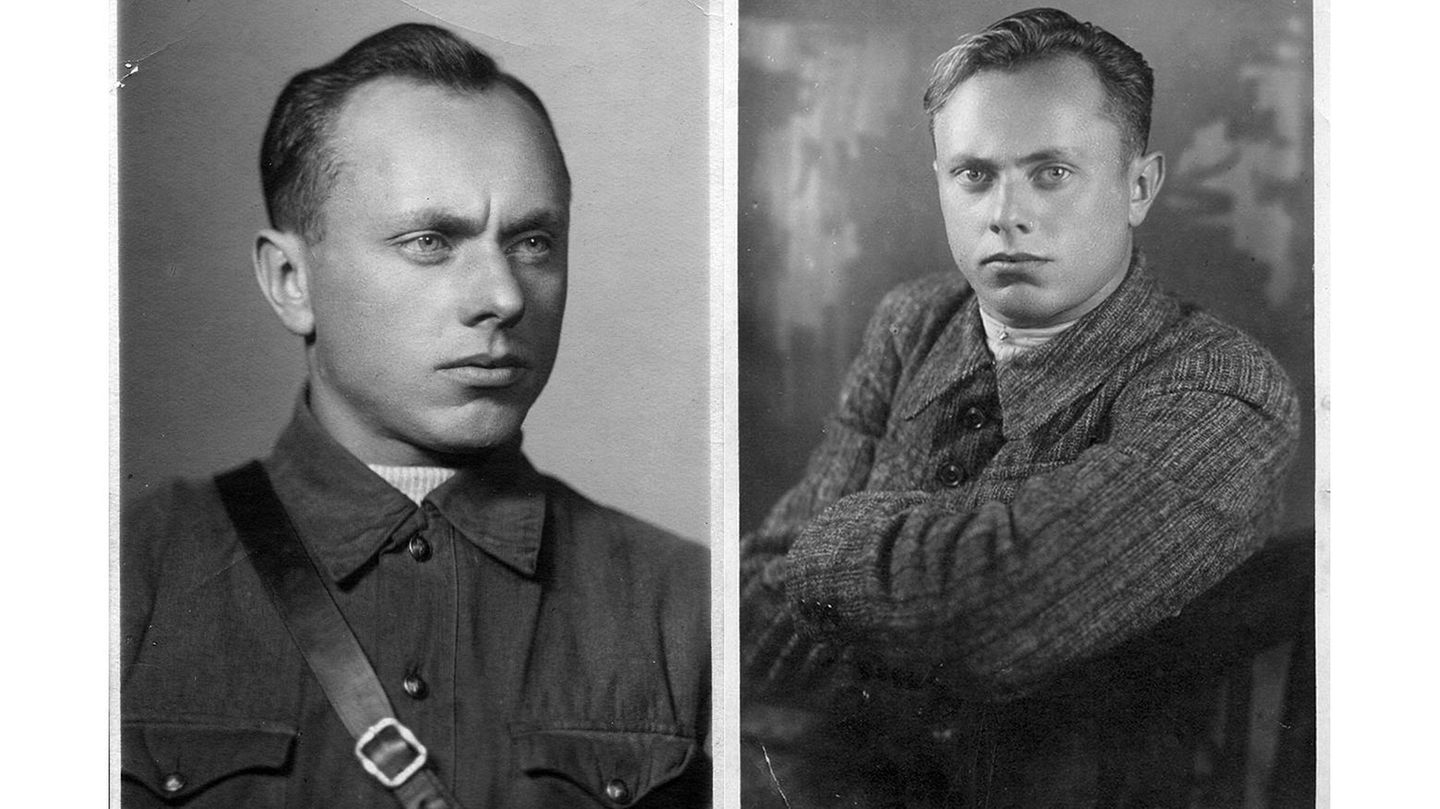 Alexej Botjan im Oktober 1941 (l.) und vor dem Zweiten Weltkrieg (r.)