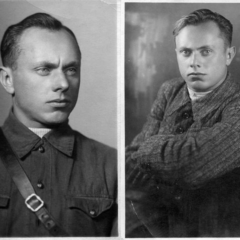 Alexej Botjan im Oktober 1941 (l.) und vor dem Zweiten Weltkrieg (r.)