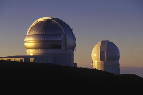 Das Observatorium der NASA auf dem Mauna Kea in Big Island, Hawaii, USA, Nordamerika