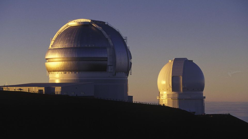 Das Observatorium der NASA auf dem Mauna Kea in Big Island, Hawaii, USA, Nordamerika