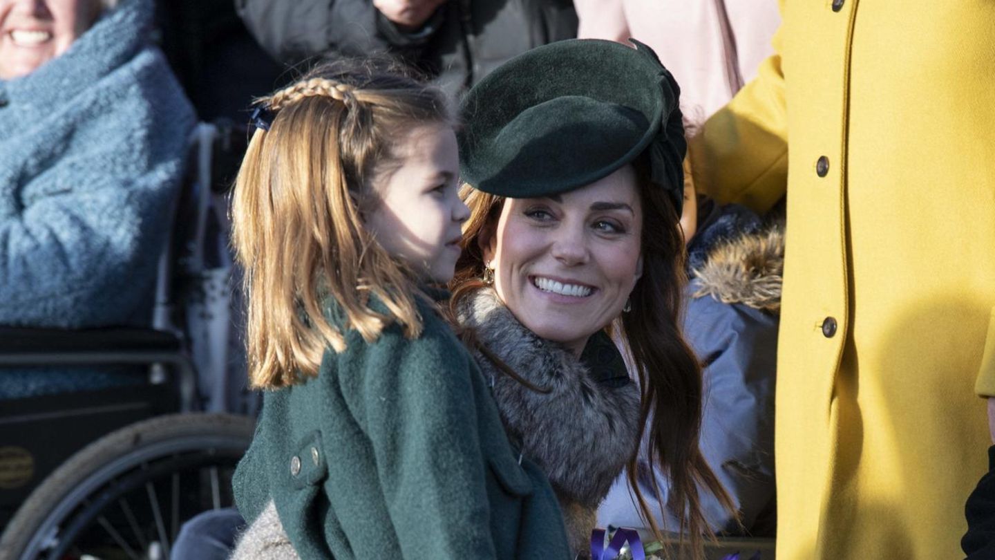 Herzogin Kate und Prinzessin Charlotte