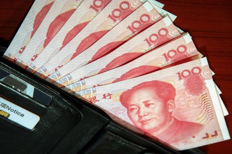 100 Renminbi-Scheine