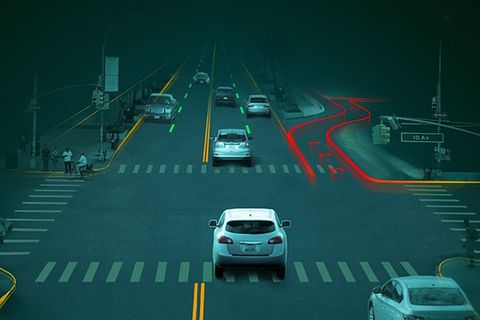 Für das autonome Fahren sind hohe Rechenleistungen nötig