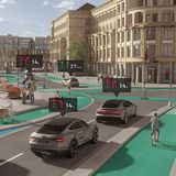 Beim autonomen Fahren ist auch die Car2X Kommunikation wichtig.