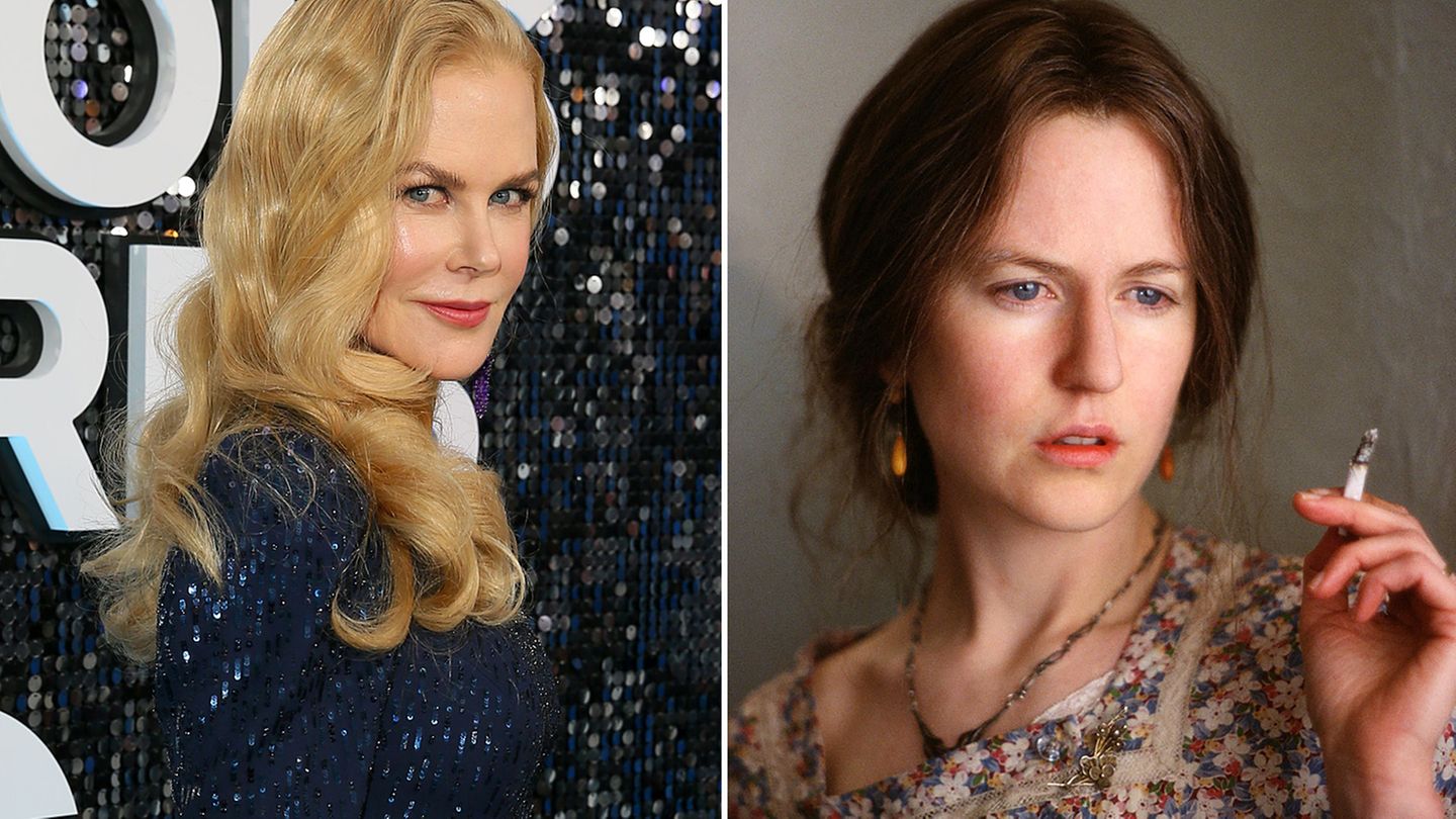 the hours nicole kidman nose