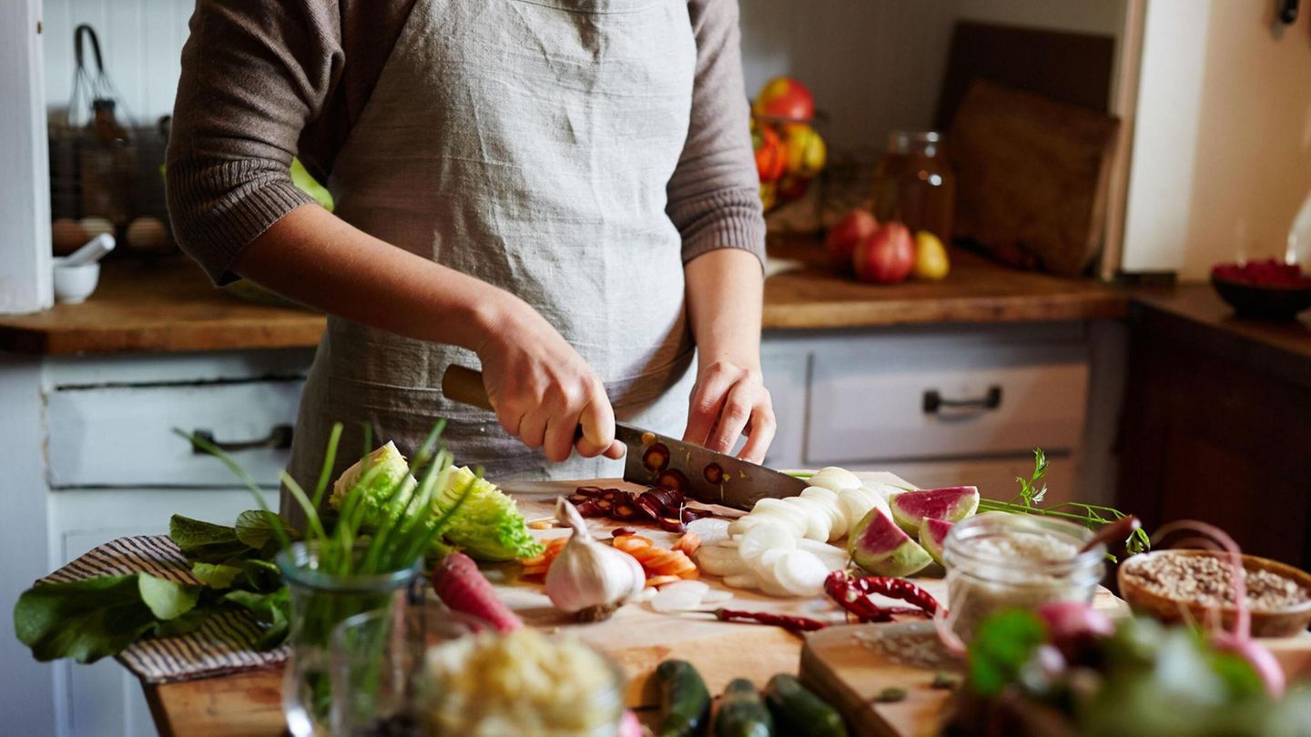 Guter Vorsatz: gut essen Guter Vorsatz: gut essen