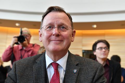 Bodo Ramelow (Die Linke) ist bei seiner Wiederwahl zum Ministerpräsidenten von Thüringen durchgefallen