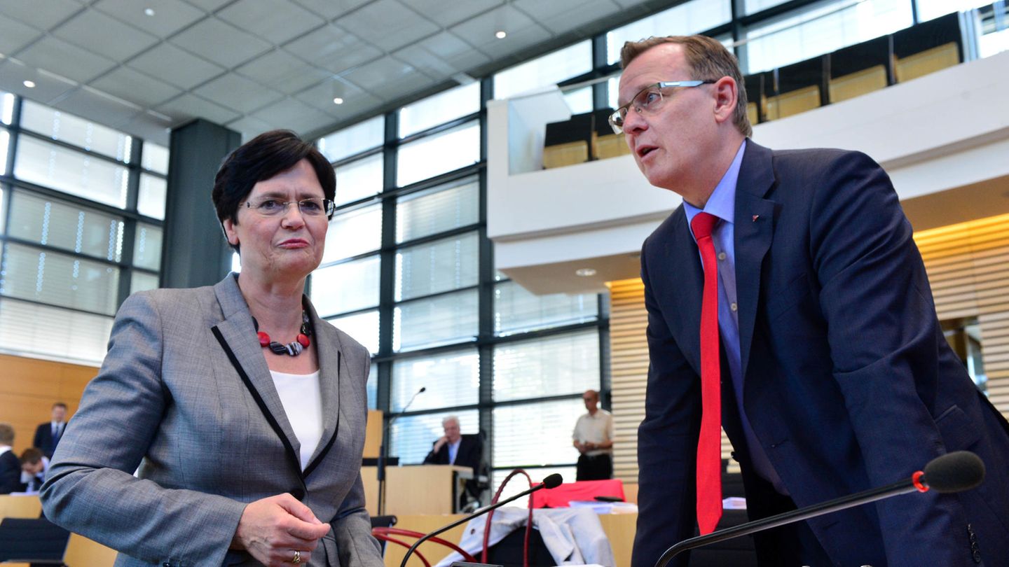 Christine Lieberknecht und Bodo Ramelow